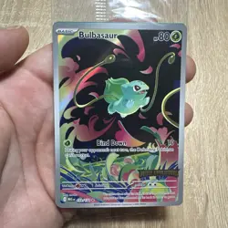 Sealed Mega Evolution Stamped Bulbasaur Pokemon TCG 133/132 Mint Condition - Image 1