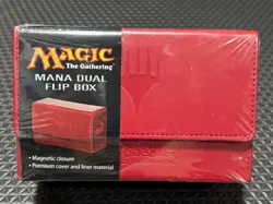 Sealed MTG Planeswalker Mana Flip Dual Deck Box Red Magnetic Ultra Pro Magic New - Image 1