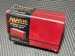 Sealed MTG Planeswalker Mana Flip Dual Deck Box Red Magnetic Ultra Pro Magic New - Image 2