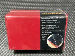 Sealed MTG Planeswalker Mana Flip Dual Deck Box Red Magnetic Ultra Pro Magic New - Image 3