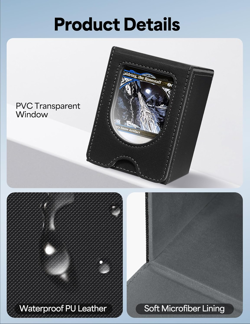 Card Deck Box for MTG Commander, Card Case Holds 100+ Double-Sleeved Cards, Magi - Image 5