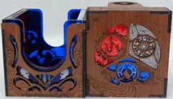 MTG Commander Deck Box JESKAI BLUE/RED/WHITE standard Magic the Gathering - Image 1