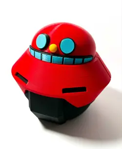 Eggman Minion Inspired MTG Deckbox - Holds 100 sleeved cards - Glow-in-the-Dark! - Image 4