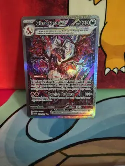 Pokemon TCG Charizard EX Paldean Fates Sir 234/091 Near Mint Condition - Image 1