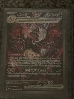 Pokemon TCG Charizard EX Paldean Fates Sir 234/091 Near Mint Condition - Image 2
