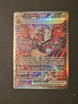 Pokemon TCG Charizard EX Paldean Fates Sir 234/091 Near Mint Condition - Image 1