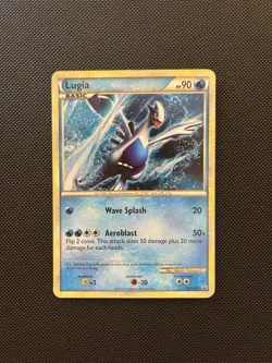 Pokemon Lugia HGSS02 & Ho-oh HGSS01 Holo Rare Promo Card Bundle (LP) - Image 2