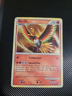 Ho-oh - HGSS01 - Pokemon Heart Gold Soul Silver Promo Holo LP - Image 1