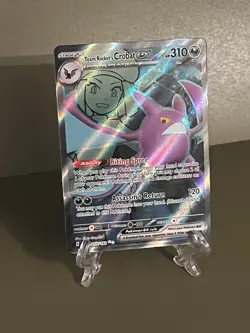 Pokemon Team Rockets Crobat EX 217/182 Ultra Rare Full Art Near Mint Condition - Image 5