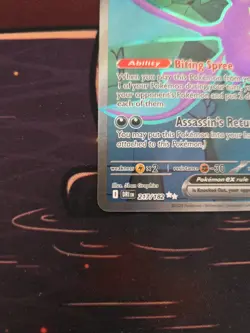Pokemon Team Rockets Crobat EX 217/182 Ultra Rare Full Art Near Mint Condition - Image 5