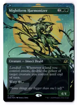 Mightform Harmonizer NM* FOIL BORDERLESS Edge OF Eternities 0297 mtg -UnltdCards - Image 1