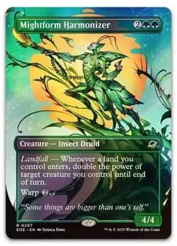 Mightform Harmonizer (Borderless) #297 (Foil) NM Edge of Eternities Magic MTG - Image 1