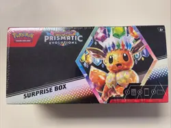 Pokemon TCG Scarlet & Violet Prismatic Evolutions Surprise Box Factory Sealed - Image 1