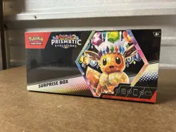 Pokemon TCG Scarlet and Violet Prismatic Evolutions Surprise Box Factory Sealed - Image 4