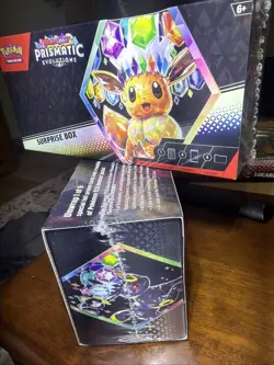 Pokemon TCG Scarlet and Violet Prismatic Evolutions Surprise Box Factory Sealed - Image 3