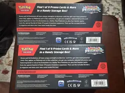 Pokemon TCG Scarlet and Violet Prismatic Evolutions Surprise Box Factory Sealed - Image 4