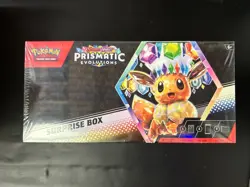 Pokemon TCG Scarlet and Violet Prismatic Evolutions Surprise Box Factory Sealed - Image 1