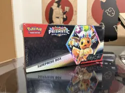 Pokemon TCG Scarlet & Violet Prismatic Evolutions Surprise Box FACTORY SEALED 196214105966 - Image 1