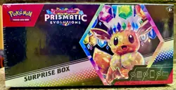 Pokemon TCG Scarlet and Violet Prismatic Evolutions Surprise Box Factory Sealed - Image 1