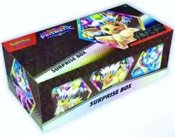 Pokemon TCG Scarlet and Violet Prismatic Evolutions Surprise Box Factory Sealed - Image 2