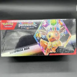Pokemon TCG Scarlet and Violet Prismatic Evolutions Surprise Box Factory Sealed - Image 1