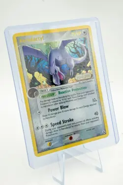 Pokemon Card - Aerodactyl Legend Maker 1/92 Reverse Holo Stamped MP+ LP- SEE PIC - Image 5