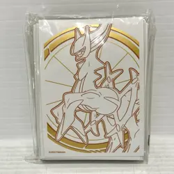 Pokemon TCG: Brilliant Stars Arceus Gold & White Card Sleeves (65 Count) - Image 1