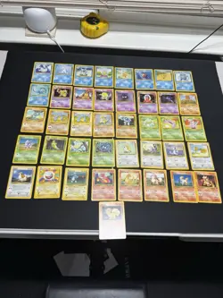 51 Vintage Pokemon Card Lot (Qty) | WOTC 1999-2004 | Base | LP - Image 1