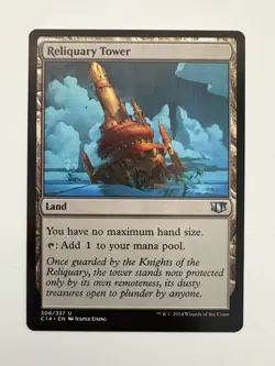 Reliquary Tower MTG Magic the Gathering Card NM Near Mint C14 - Image 1