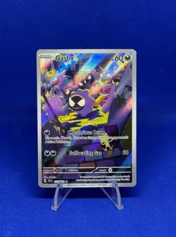 👻 Gastly - 177/162 - Temporal Forces - Illustration Rare - Pokemon TCG Card - Image 1