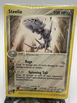 POKEMON TCG Steelix 23/100 EX Sandstorm 2003 Card - Image 1