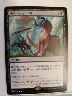 Deadly Rollick Commander Masters Regular - Image 1