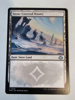 MTG - Snow-Covered Wastes 229 - Modern Horizons 3 - Image 1
