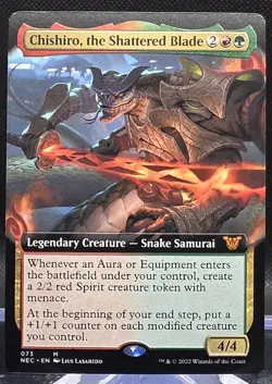 Chishiro, the Shattered Blade #73 Commander: Kamigawa: Neon Dynasty Mythic - Image 1
