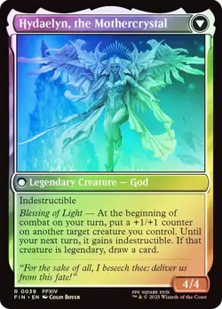 Venat, Heart of Hydaelyn FOIL - 0039 - Rare - Final Fantasy FIN MTG - Image 2