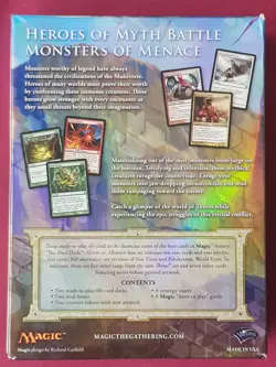 Magic The Gathering DUEL DECKS HEROES VS MONSTERS New Sealed Box Set MTG - Image 2