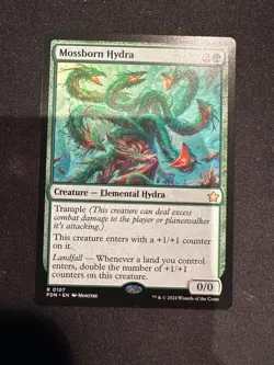 Mossborn Hydra - 0107 FDN MTG - Rare N/M - Starter - Image 1
