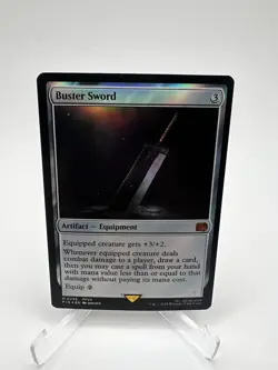 MTG Buster Sword English NM Foil Universes Beyond: Final Fantasy - Image 1