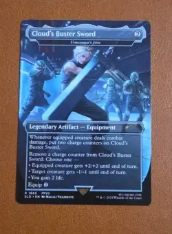 NM Cloud's Buster Sword (Umezawa's Jitte) SLD #1865 Final Fantasy - Image 1