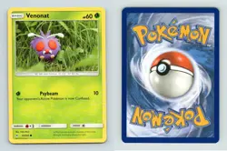 Venonat #10/214 Sun & Moon Unbroken Bonds Common Pokemon 2019 TCG Card - Image 1