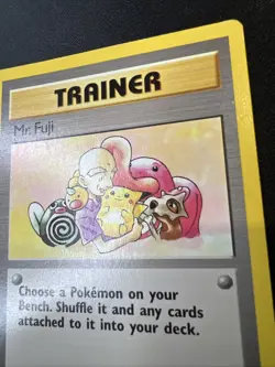 Mr Fuji 58/62 - Fossil Set - Pokemon Card TCG 1999 - Image 3