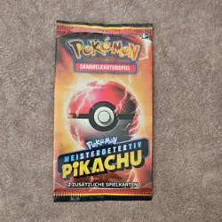 Meisterdetektiv Pikachu Booster Pack Neu OVP Sealed deutsch pokemon karte - Image 1