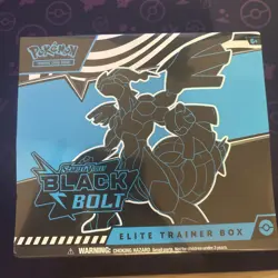 Pokemon TCG - Scarlet & Violet - Black Bolt - Elite Trainer Box - Sealed - Image 1