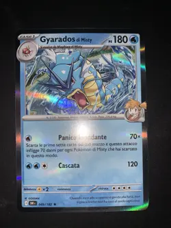 Carta Pokemon Gyarados Di Misty Holo Rivali Predestinati Ita Italiano 049/182 - Image 1