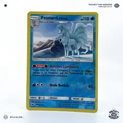 FEUNARD 28/147 Ombres Ardentes HOLO REVERSE Soleil et Lune VF FR Carte Pokemon - Image 2