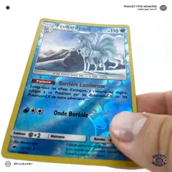FEUNARD 28/147 Ombres Ardentes HOLO REVERSE Soleil et Lune VF FR Carte Pokemon - Image 5