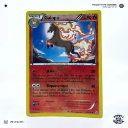 GALOPA 15/106 Etincelles HOLO REVERSE XY VF FR Carte Pokemon - Image 2