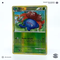 ORTIDE 27/90 Indomptable HOLO REVERSE HeartGold SoulSilver VF FR Carte Pokemon - Image 2