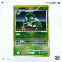 TORTERRA 30/100 Aube Majestueuse HOLO REVERSE D&P VF FR Carte Pokemon - Image 2