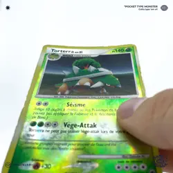 TORTERRA 30/100 Aube Majestueuse HOLO REVERSE D&P VF FR Carte Pokemon - Image 5